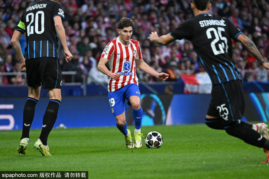 14分59秒！马竞创欧冠淘汰赛最快3球领先纪录